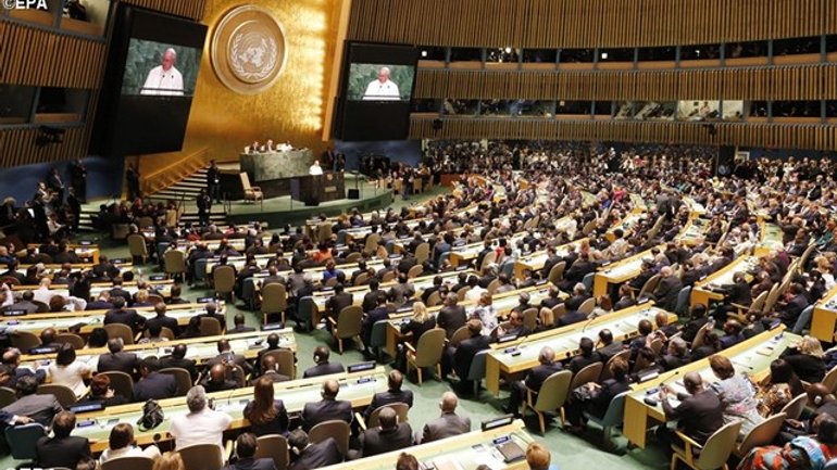Папа в ООН говорив про те, як зберегти мир і справедливий світ для нових поколінь - фото 1