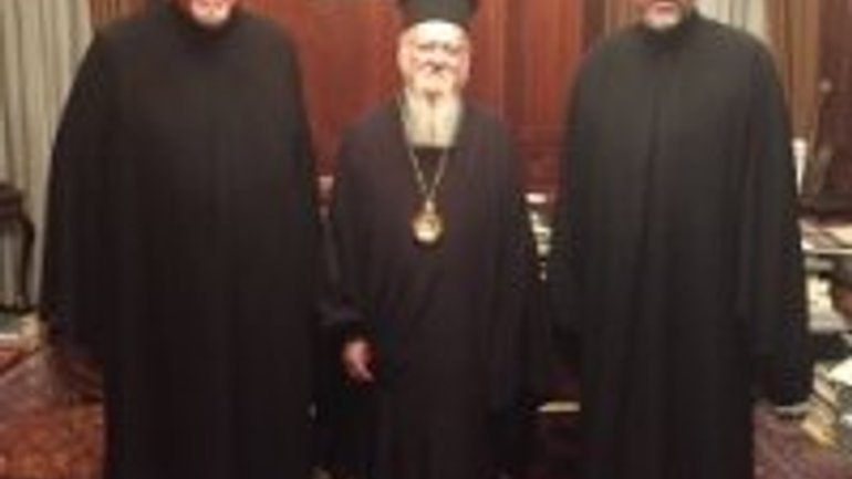 The bishops of the Ukrainian Orthhodox Church in the USA Meet With the Ecumenical Patriarch - фото 1