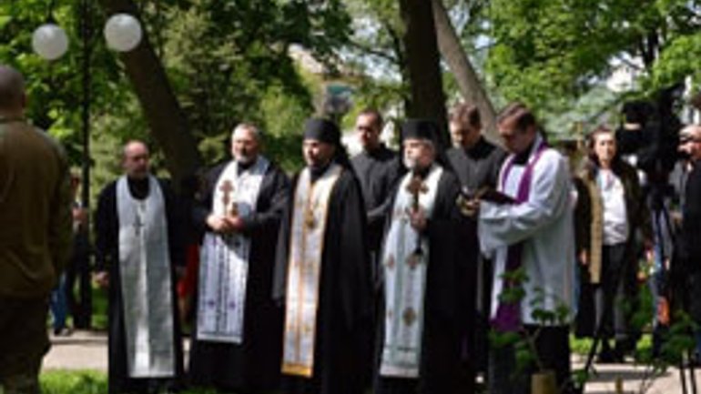 Orthodox and Catholics of Kharkiv honor victims of Second World War - фото 1