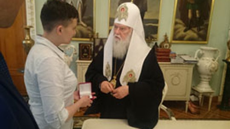 Надія Савченко: Патріарх мені сказав: "Ти не одна герой, героїв у нас багато" - фото 1