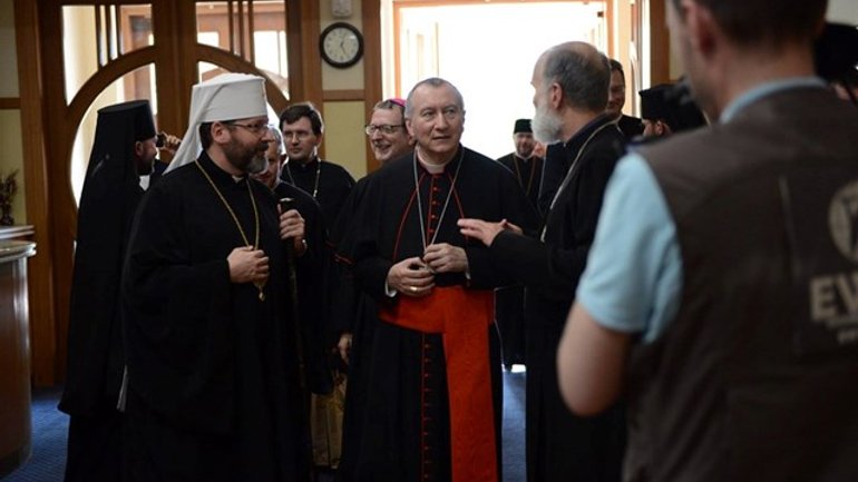 Глава УГКЦ о визите кардинала Паролина: помощь Ватикана является знаком поддержки независимой Украины - фото 1