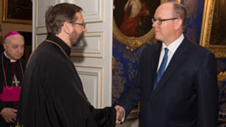 Патріарх УГКЦ Святослав зустрівся з принцом Монако Альбертом II - фото 1