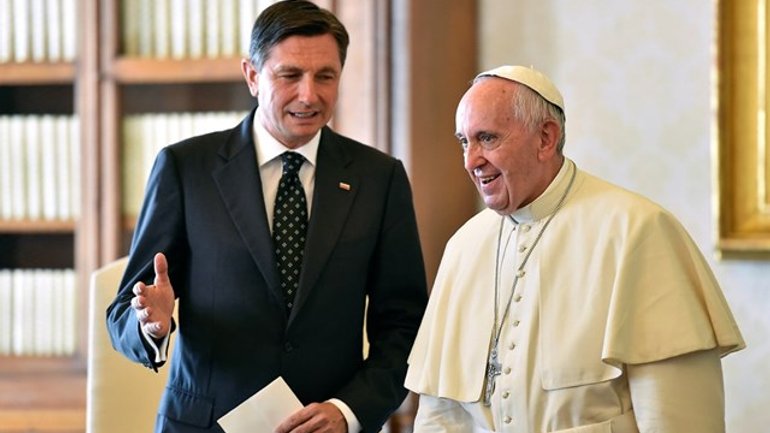 Папа Франциск та Президент Словенії обговорили ситуацію в Європі - фото 1