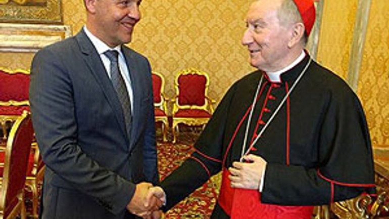 Chairman of Ukrainian Parliament met with Cardinal Pietro Parolin - фото 1