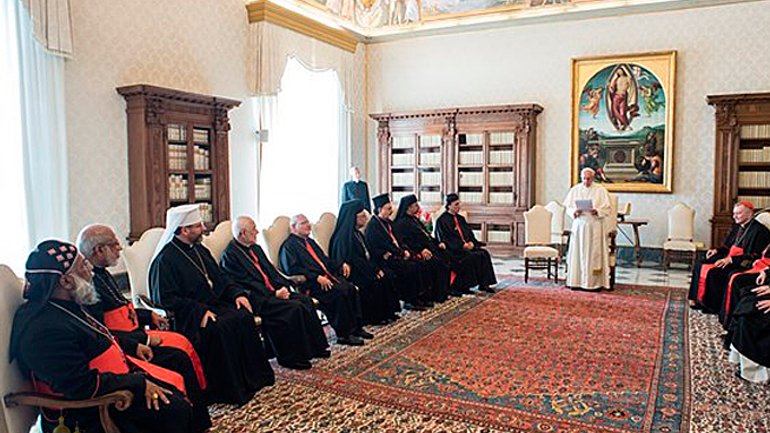 Папа Франциск зустрівся з Главами Східних Католицьких Церков - фото 1