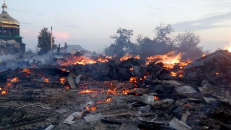 More details about fire destruction of the largest wooden church in West Ukraine reported - фото 1