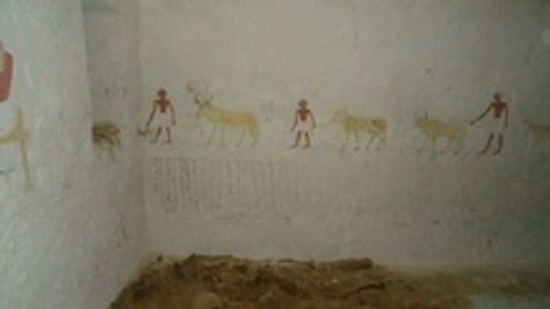 У Єгипті виявили гробниці з незвичайними фресками - фото 1