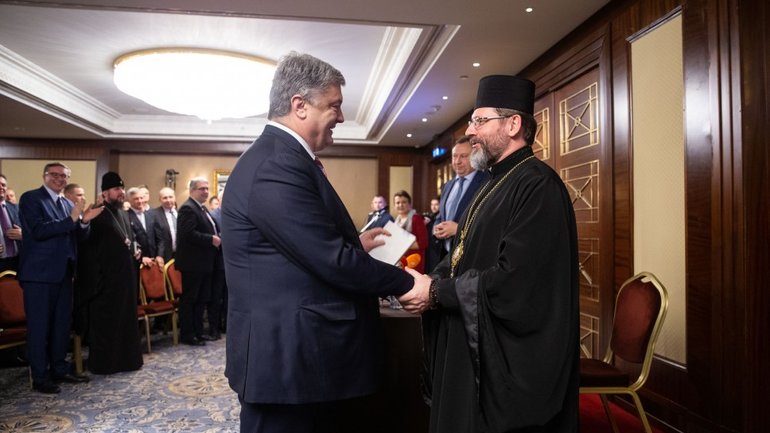 Dialogue builds a Ukrainian church and state, - President at the presentation of the book by Primate of the Ukrainian Greek Catholic Church Sviatoslav Shevchuk - фото 1