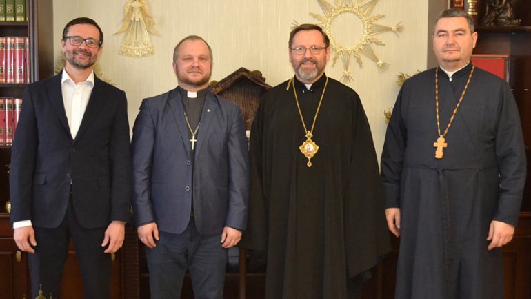 Патриарх УГКЦ принял делегацию Немецкой Евангелическо-Лютеранской Церкви в Украине - фото 1