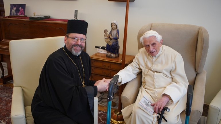 Папа Бенедикт XVI - Патріарху УГКЦ: “Я щоденно молюся за Україну” - фото 1