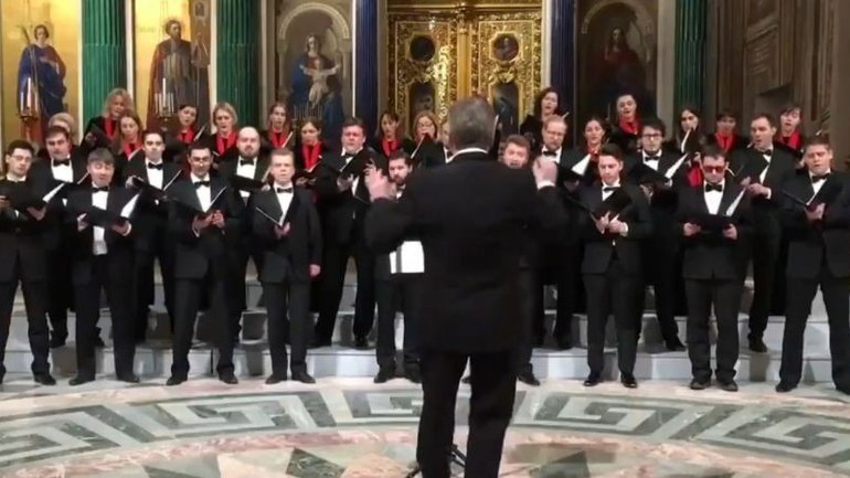РПЦ відреагувала на пісню в Ісаакіївському соборі Санкт-Петербурга про ядерний удар по США - фото 1