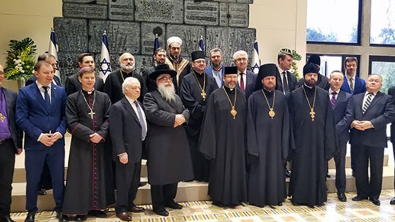 Всеукраинский Совет Церквей встретился с Президентом Израиля и членами правительства - фото 1