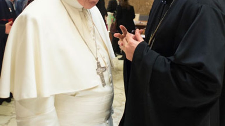 Митрополит Борис (Ґудзяк) розповів Папі про місію УГКЦ в Європі та США і про УКУ - фото 1
