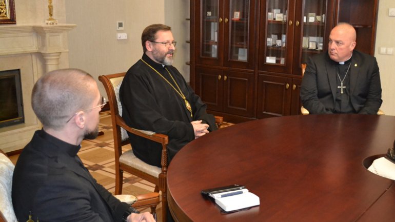 Патриарх УГКЦ встретился с военными капелланами войск США в Европе - фото 1
