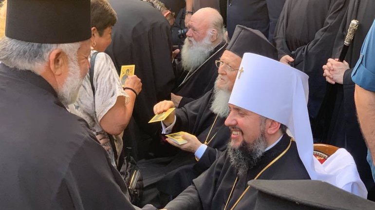 Metropolitan Epifaniy visits Ecumenical Patriarch - фото 1