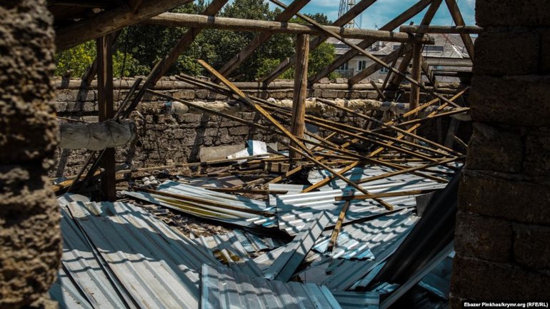 Оккупанты разобрали крышу в храме ПЦУ в Симферополе - фото 1