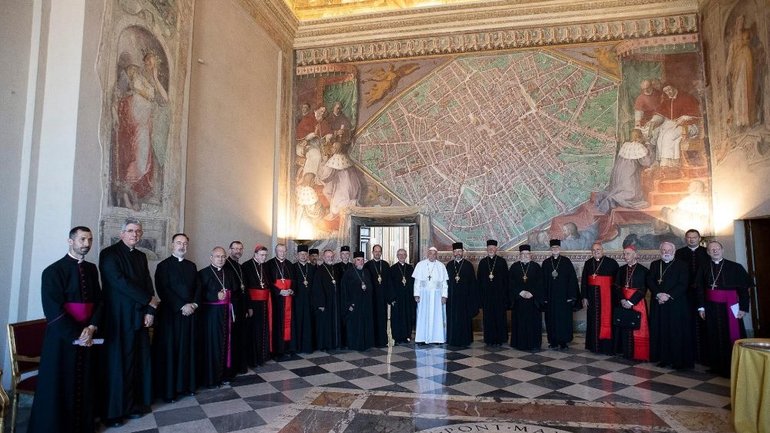 У Ватикані розпочалася зустріч Папи і Курії з проводом УГКЦ - фото 1
