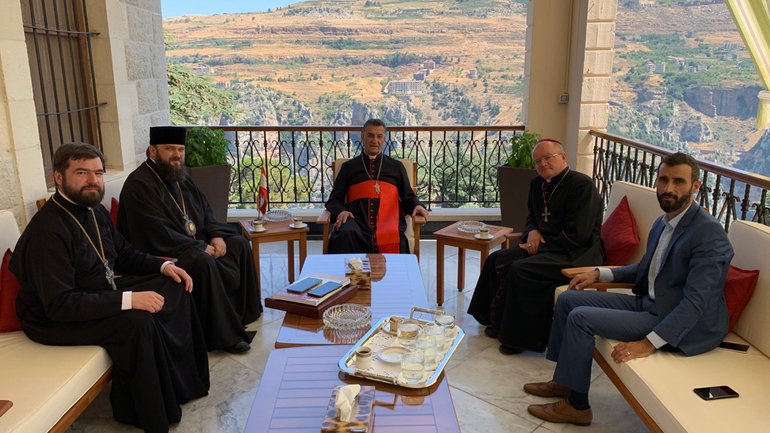 Делегація ПЦУ на запрошення патріарха Маронітської Католицької Церкви відвідала Ліван - фото 1