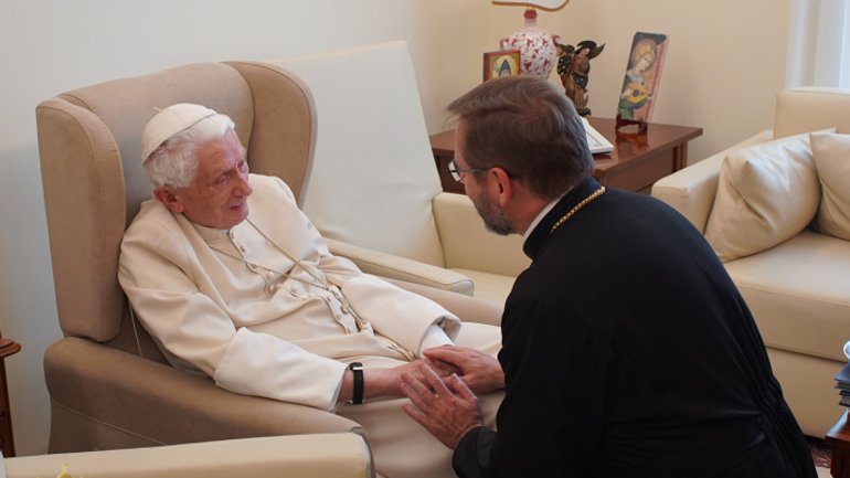 Папа-емерит Венедикт XVI зустрівся з учасниками Синоду УГКЦ - фото 1