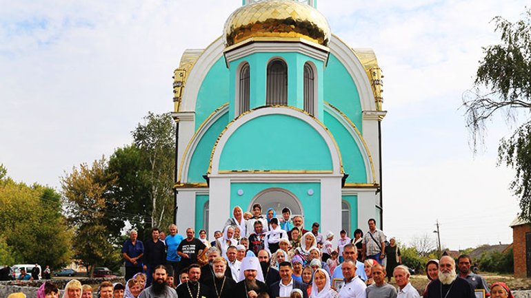 «Гнана» Церква: УПЦ МП освятила новий храм на Харківщині - фото 1