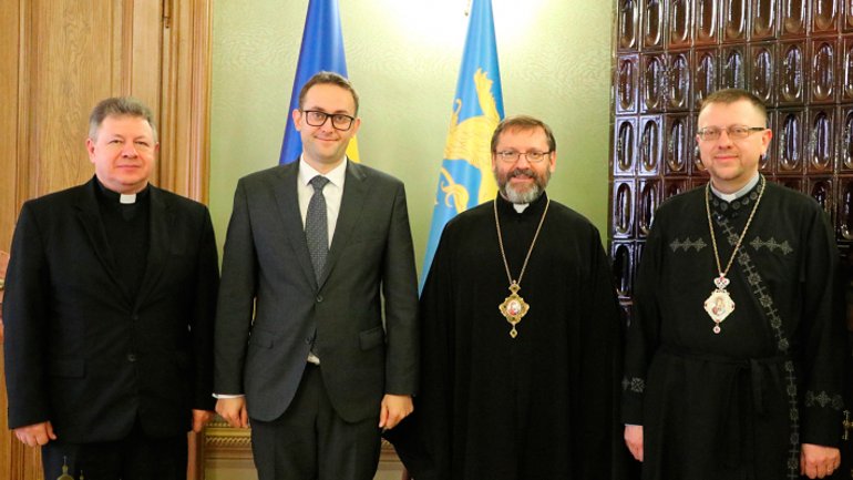 UGCC Patriarch discusses Patriarchal Council in Lviv with the head of Lviv regional state administration - фото 1