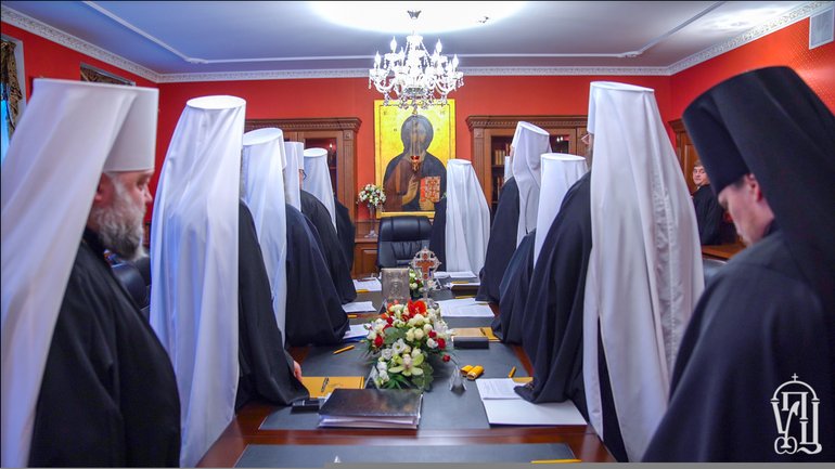 У Києві триває засідання Священного Синоду УПЦ МП - фото 1