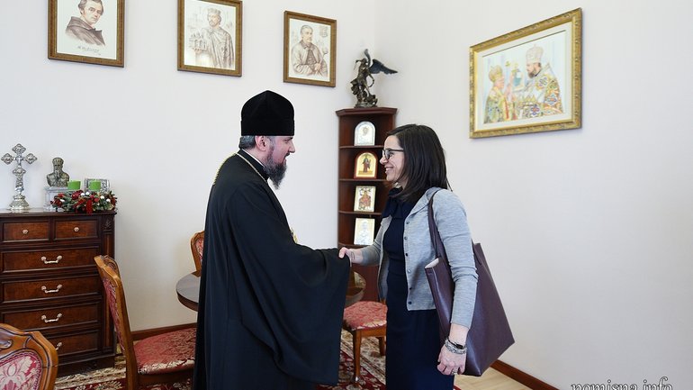 Metropolitan Epifaniy told the Ambassador of Canada about the OCU Chaplaincy - фото 1