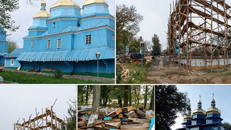 Прихильники УПЦ МП знесли найдавнішу на Поділлі «козацьку» дерев’яну церкву - фото 1