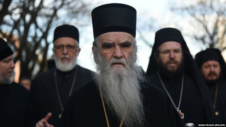Протести Сербської Православної Церкви в Чорногорії - фото 1