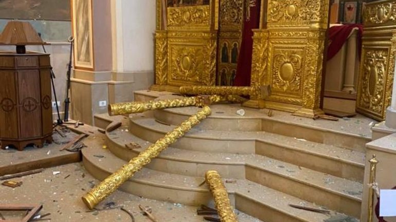 У Бейруті від вибуху постраждав православний храм - фото 1