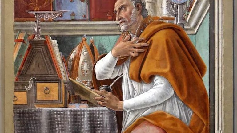 Сандро Боттічеллі, Святий Августин у своєму кабінеті  - фото 1