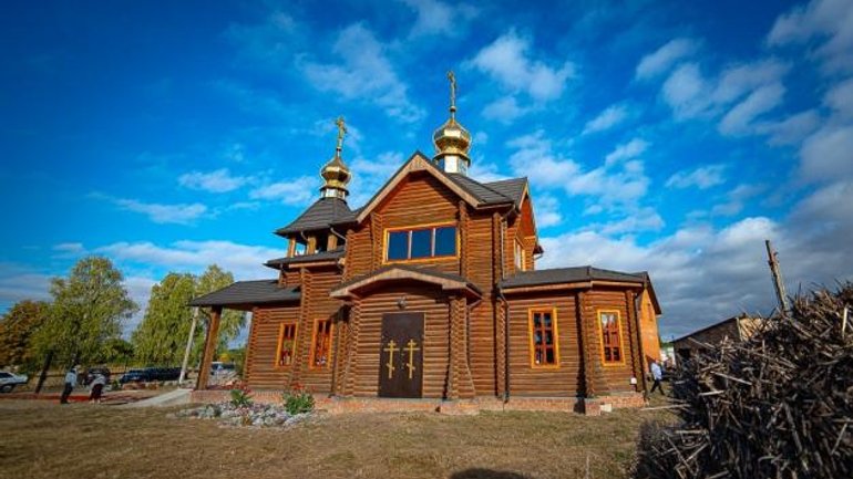 "Гнана" Церква: УПЦ МП освятила нові храми у двох областях - фото 1