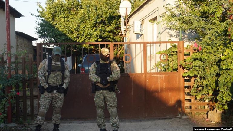 Raids at Crimean Tatars in Russian-annexed Crimea, August 2020 - фото 1
