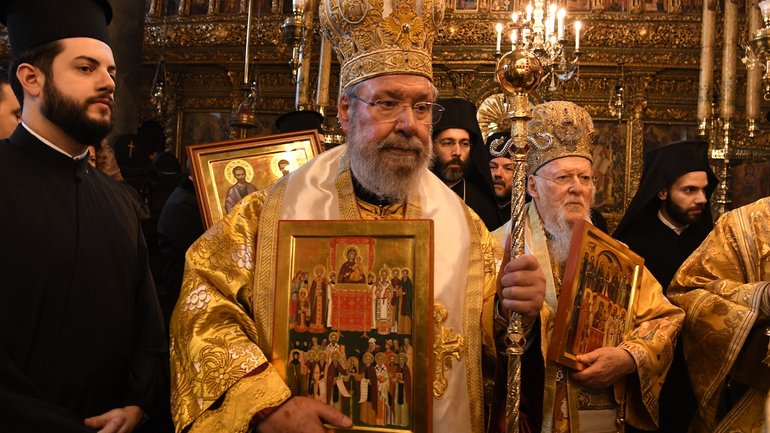 According to Chrysostomos II, all Primates of Orthodox Churches approve of his recognition of the OCU, except for Kirill - фото 1