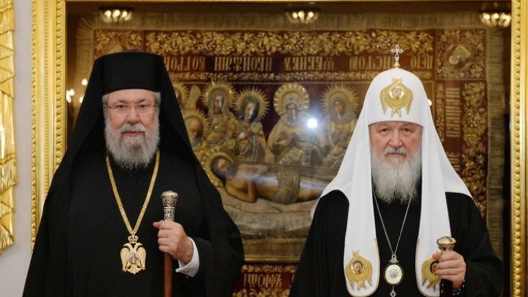 Патріарх Кирил припинив поминання Глави Кіпрської Православної Церкви через ПЦУ - фото 1