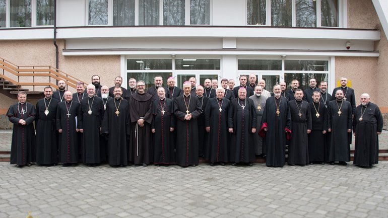 У Брюховичах розпочалася щорічна зустріч греко-католицьких та римо-католицьких єпископів України - фото 1