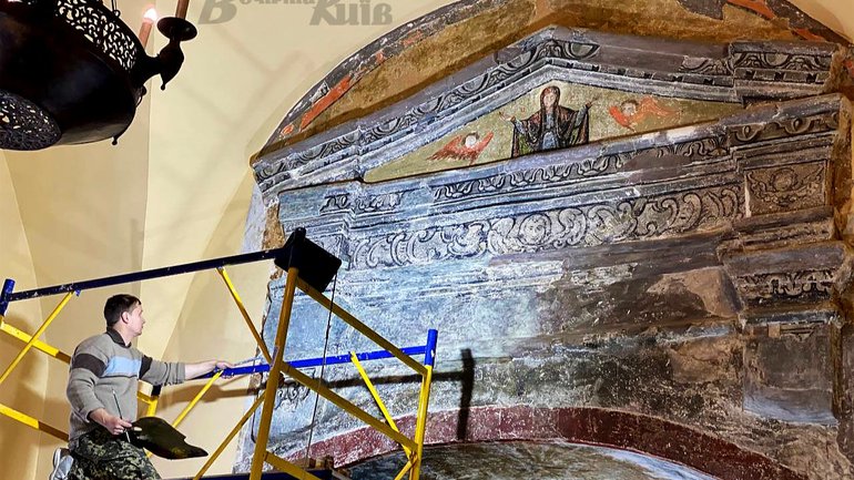 У Софійському соборі стартував новий етап реставрації - фото 1