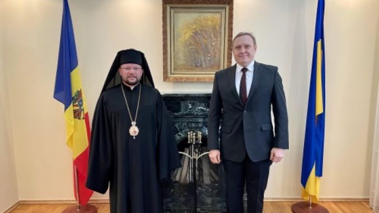 Єпископ УГКЦ у Кишиневі зустрівся з послом України в Республіці Молдова - фото 1
