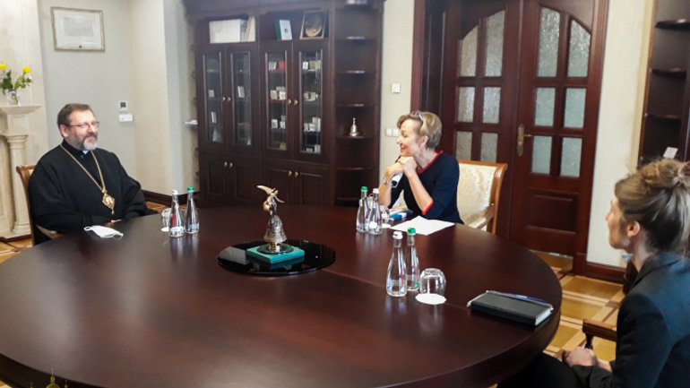 Глава УГКЦ  з послом Німеччини говорив про зустріч ВРЦіРО з представниками країн «Великої сімки» - фото 1