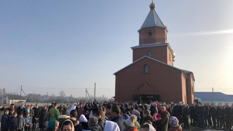"Гнана" Церква: УПЦ МП освятила новий храм на Волині - фото 1