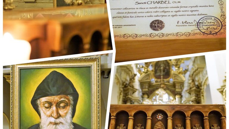 У головному соборі УГКЦ у Львові виставили для вшанування гріб з мощами святого Шарбеля - фото 1
