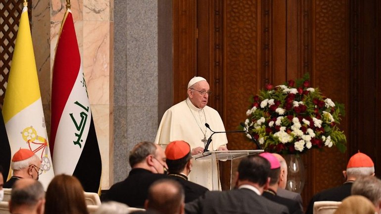 "Прибув як паломник миру", - Папа до влади Іраку - фото 1