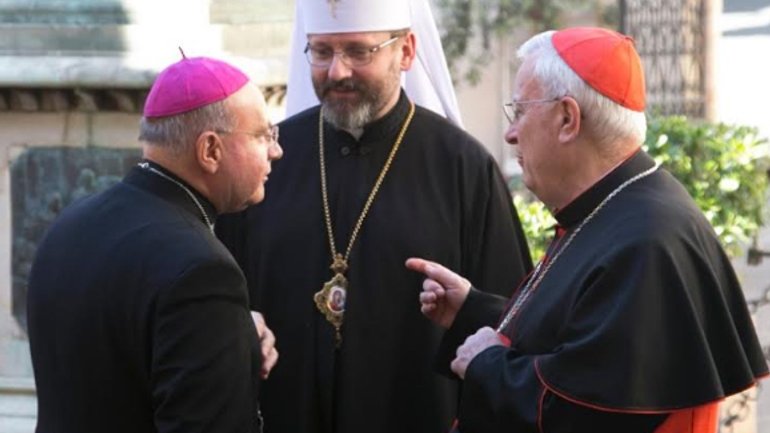 Президент Єпископської конференції Італії привітав Главу УГКЦ з ювілеєм інтронізації - фото 1