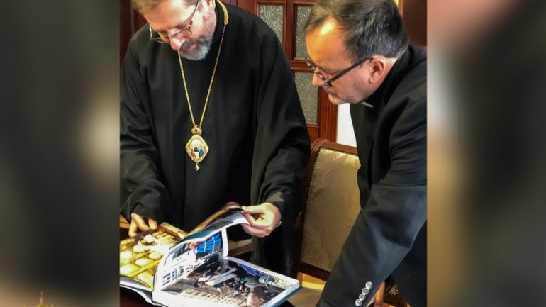 The Head of the UGCC met with Father Patrick Desbois, a Holocaust researcher in Ukraine and Eastern Europe - фото 1