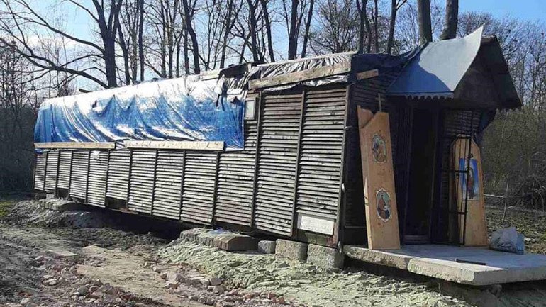 Львівський священик незаконно збудував каплицю у районі Під Голоском - фото 1