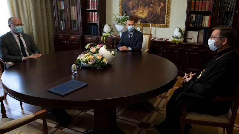 Прем'єр-міністр України привітав Блаженнішого Святослава з днем народження - фото 1