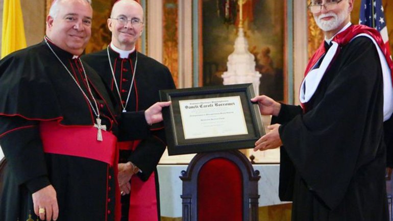 UGCC Metropolitan Borys Gudziak received the honorary title of Doctor of St Charles Borromeo Seminary - фото 1