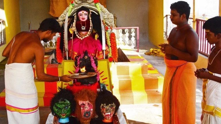 В Індії з'явився культ богині коронавірусу - фото 1