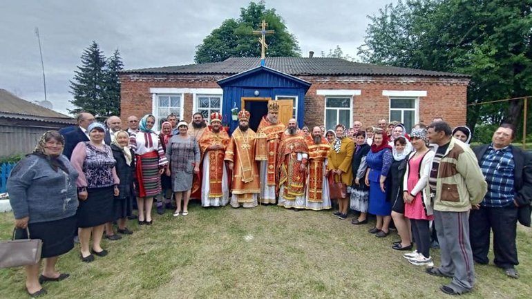 "Гнана" Церква: УПЦ МП освятила новинй храм на Сумщині - фото 1