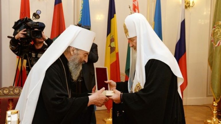 Предстоятедь УПЦ МП Митрополит Онуфрій отримав орден від Кирила - фото 1